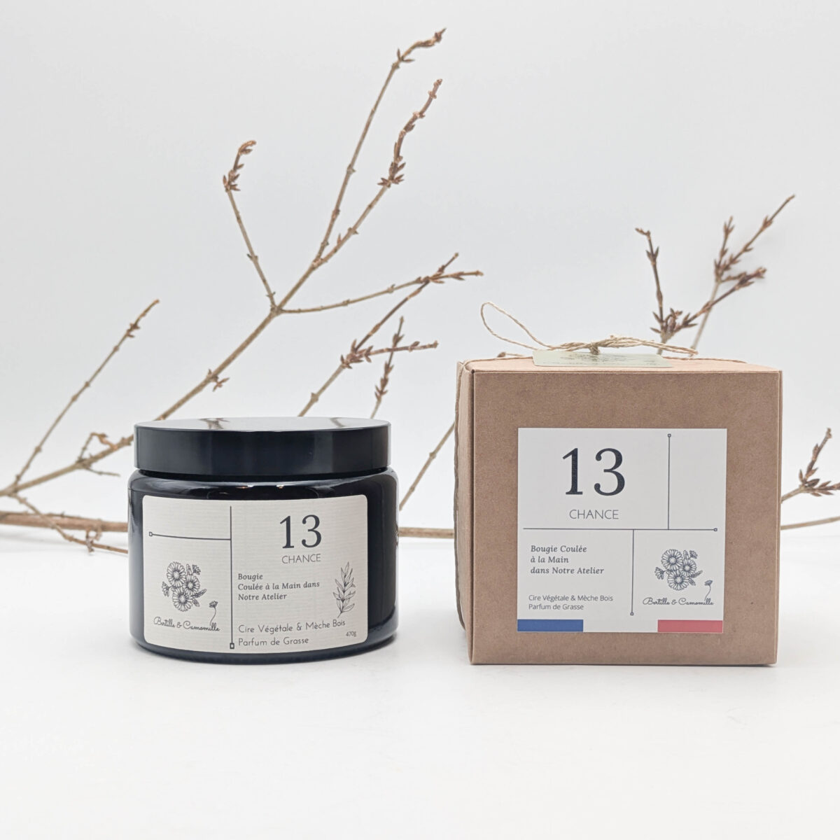 Bougie Parfumée Chance 13 - Grande 470 Gr