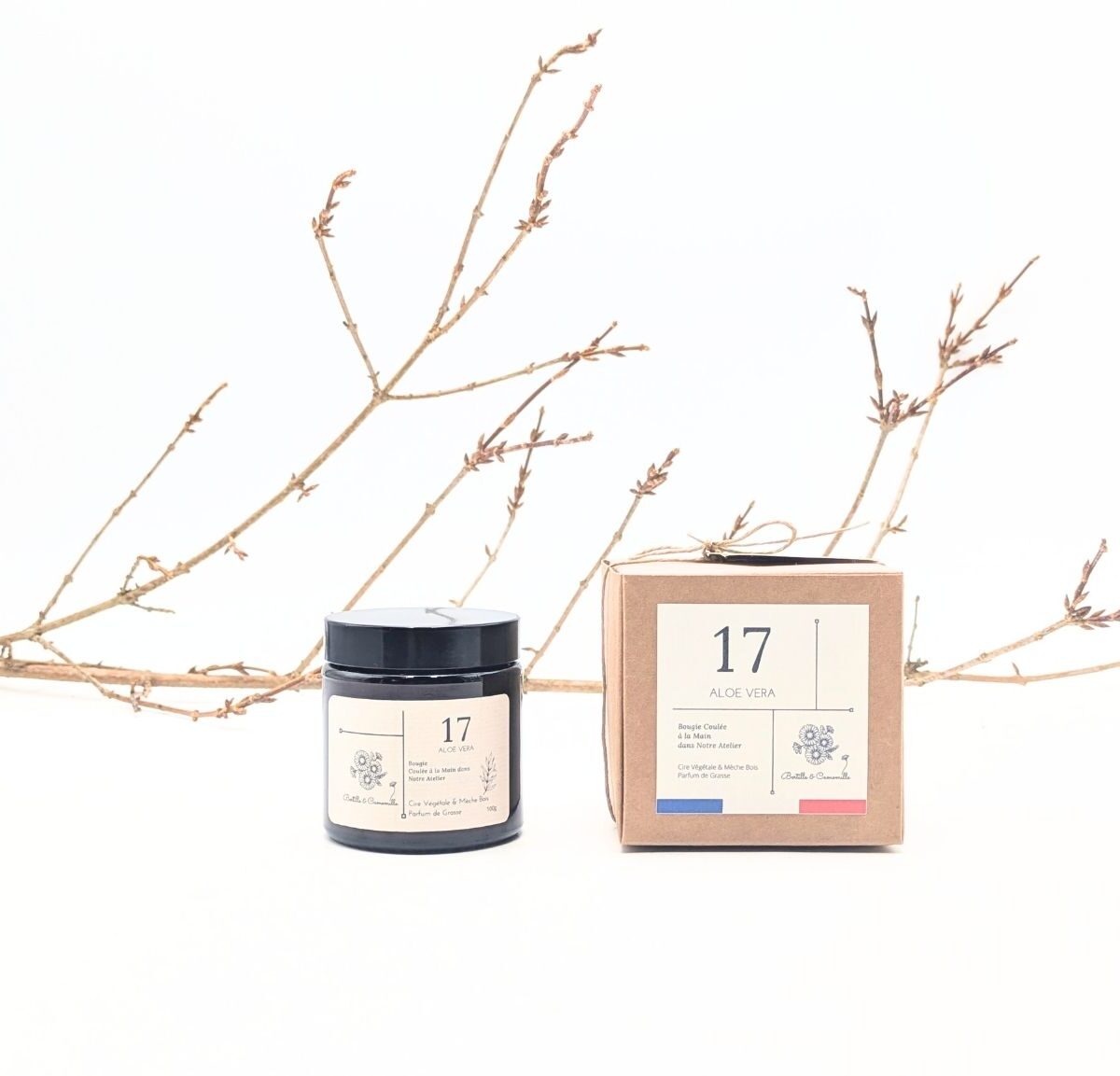 Bougie Apothicaire 100g - Aloe Vera