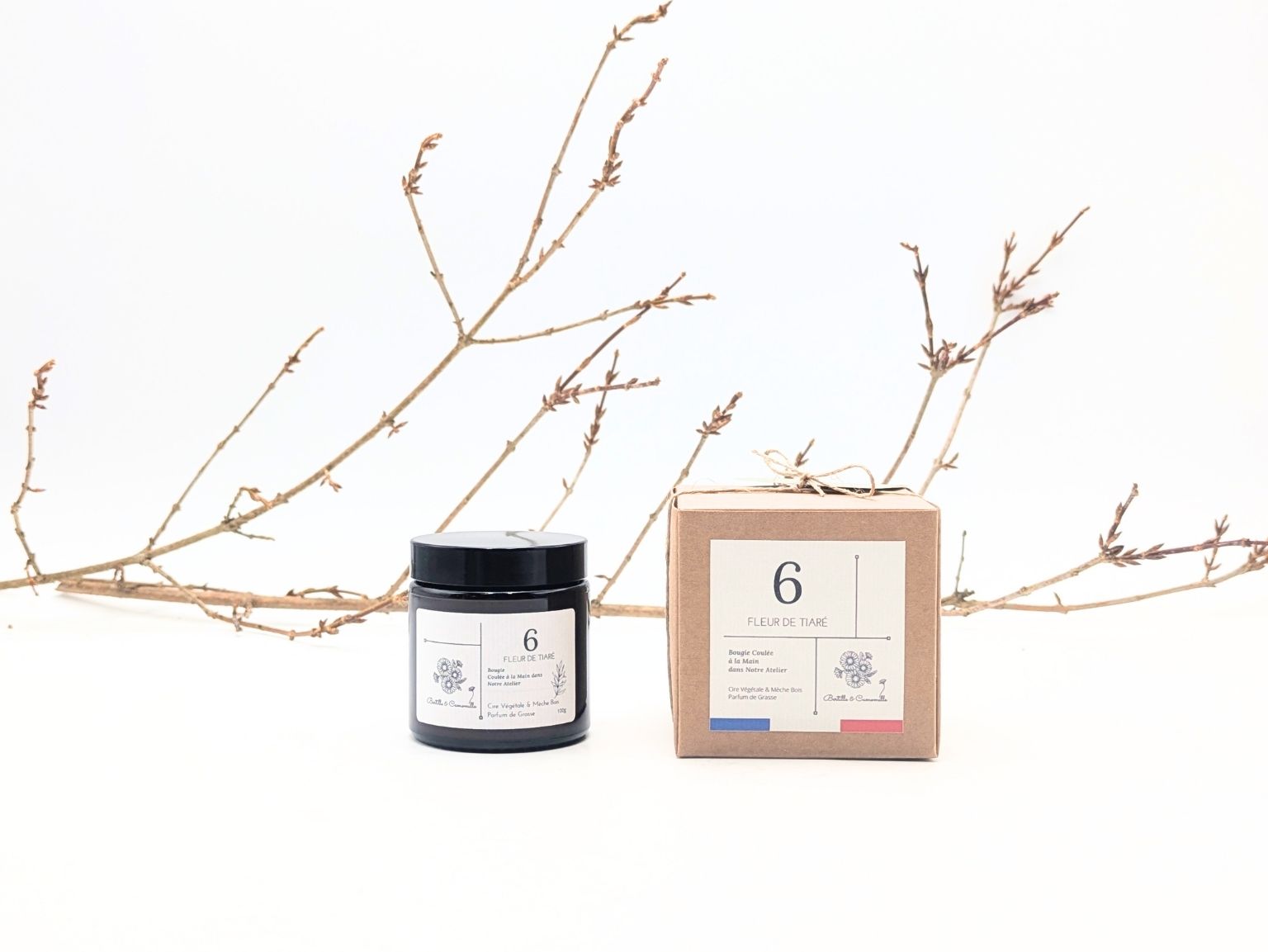 Bougie Parfumée Fleur de Tiaré 6