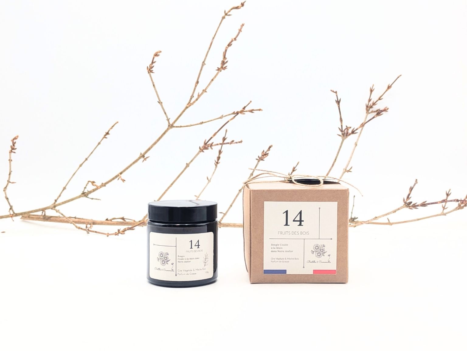 Bougie Parfumée Fruits des Bois 14