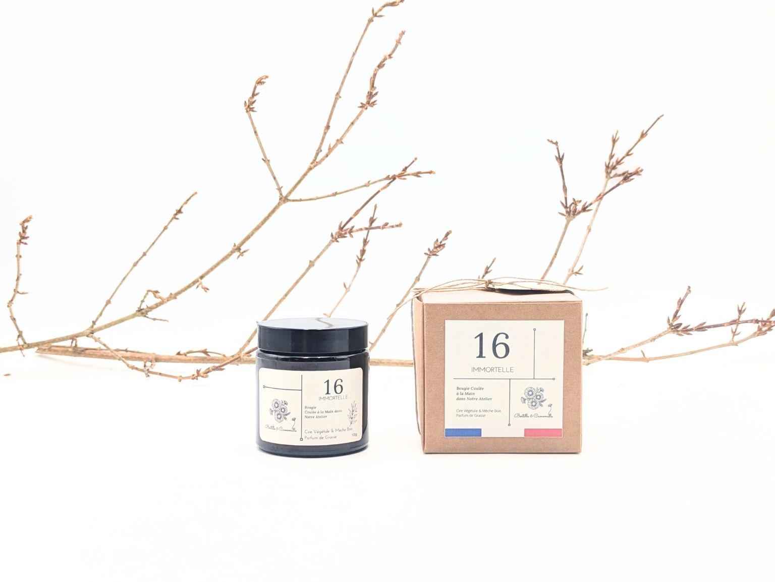 Bougie Parfumée Immortelle 16