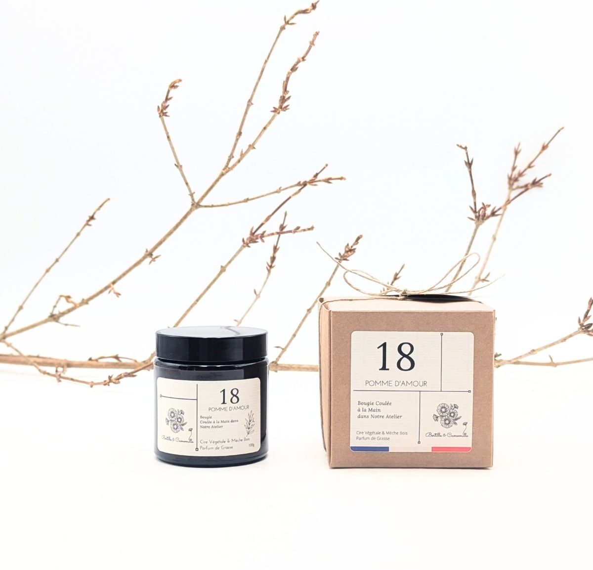 Bougie Parfumée Pomme d'Amour 18