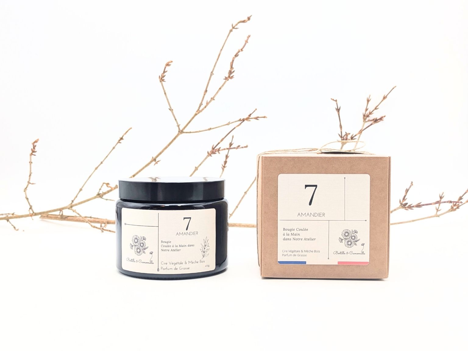 Bougie Parfumée Amandier 7