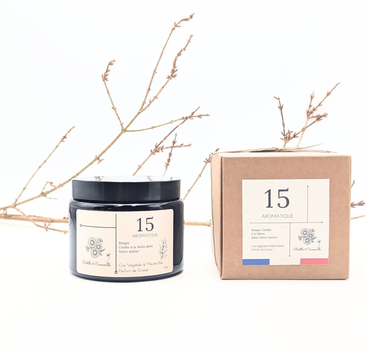 Bougie Apothicaire 470g - Aromatique