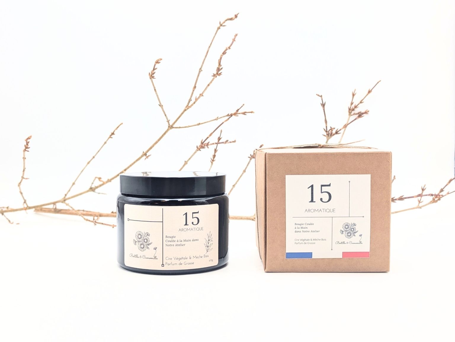 Bougie Apothicaire 470g - Aromatique