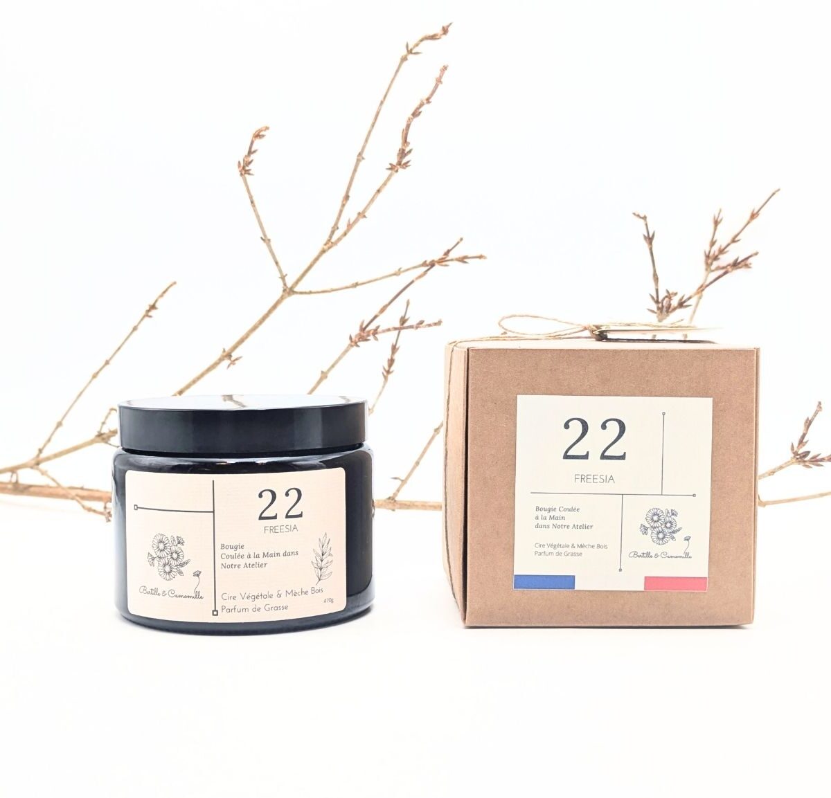 Bougie Apothicaire 470g - Freesia