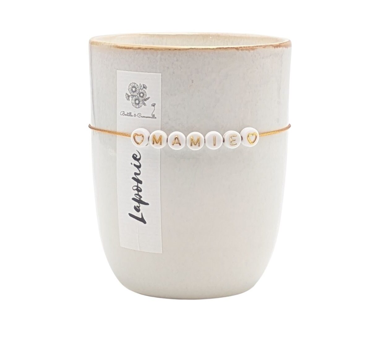 Bougie Message Laponie