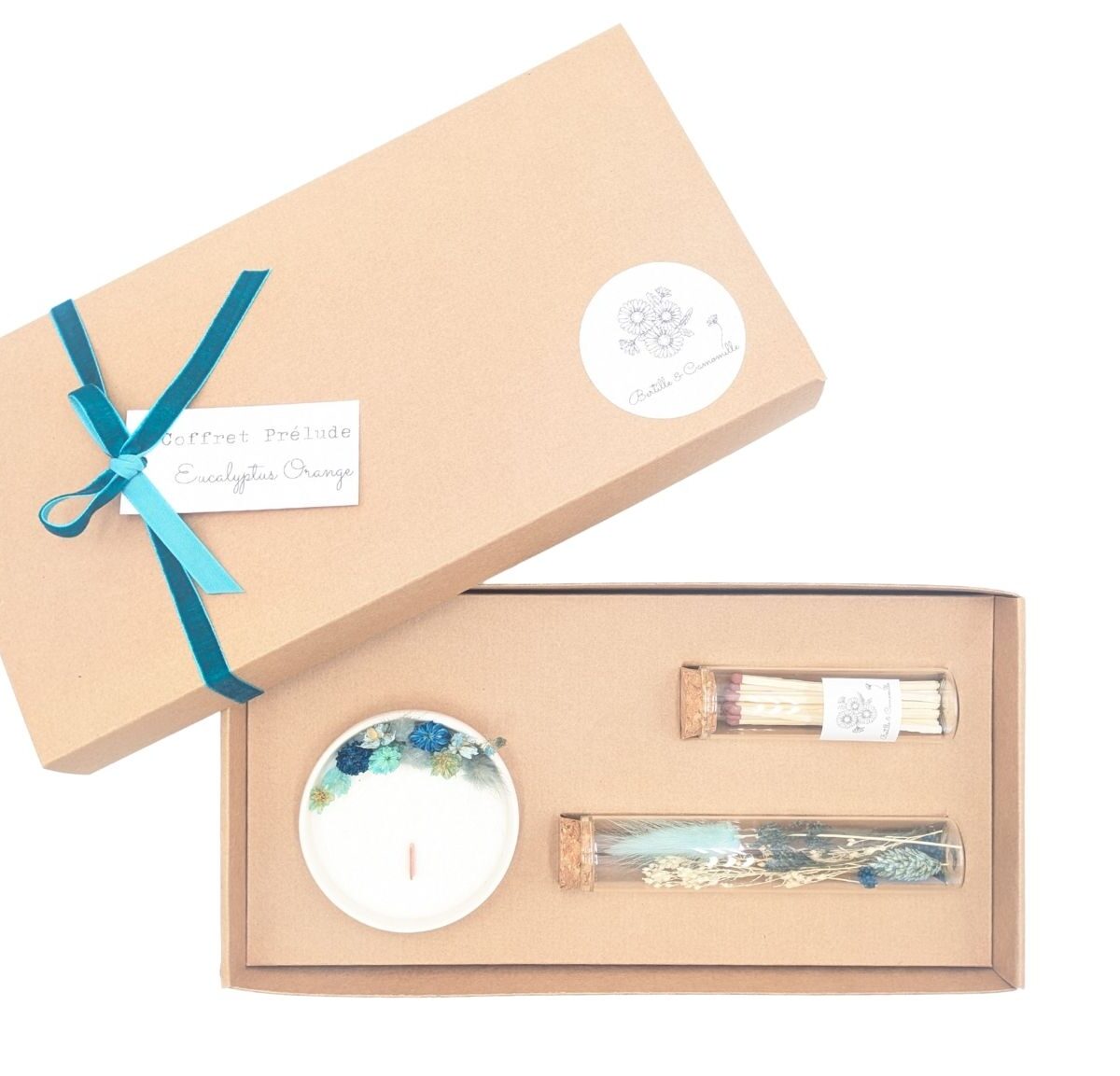 Coffret Bougie Prélude Eucalyptus orange