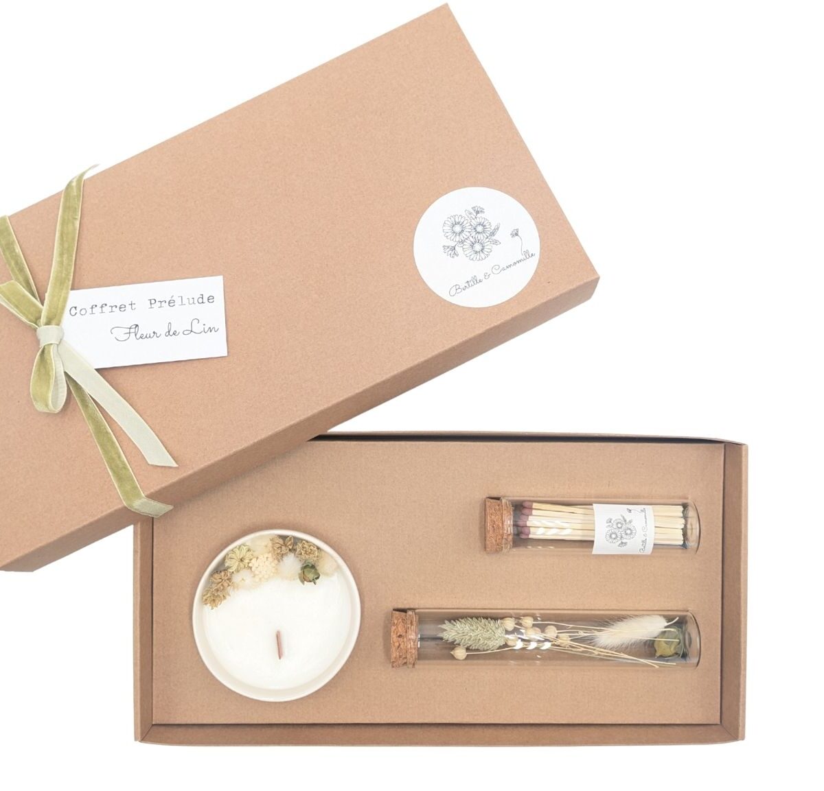 Coffret Bougie Prélude Fleur de Lin