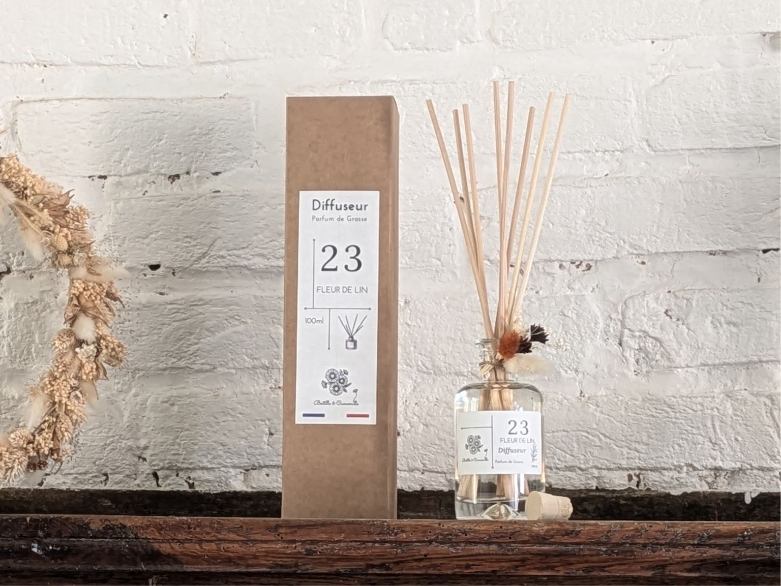 Diffuseur de Parfum 100 ml Verre Cardamome 20 – Image 3