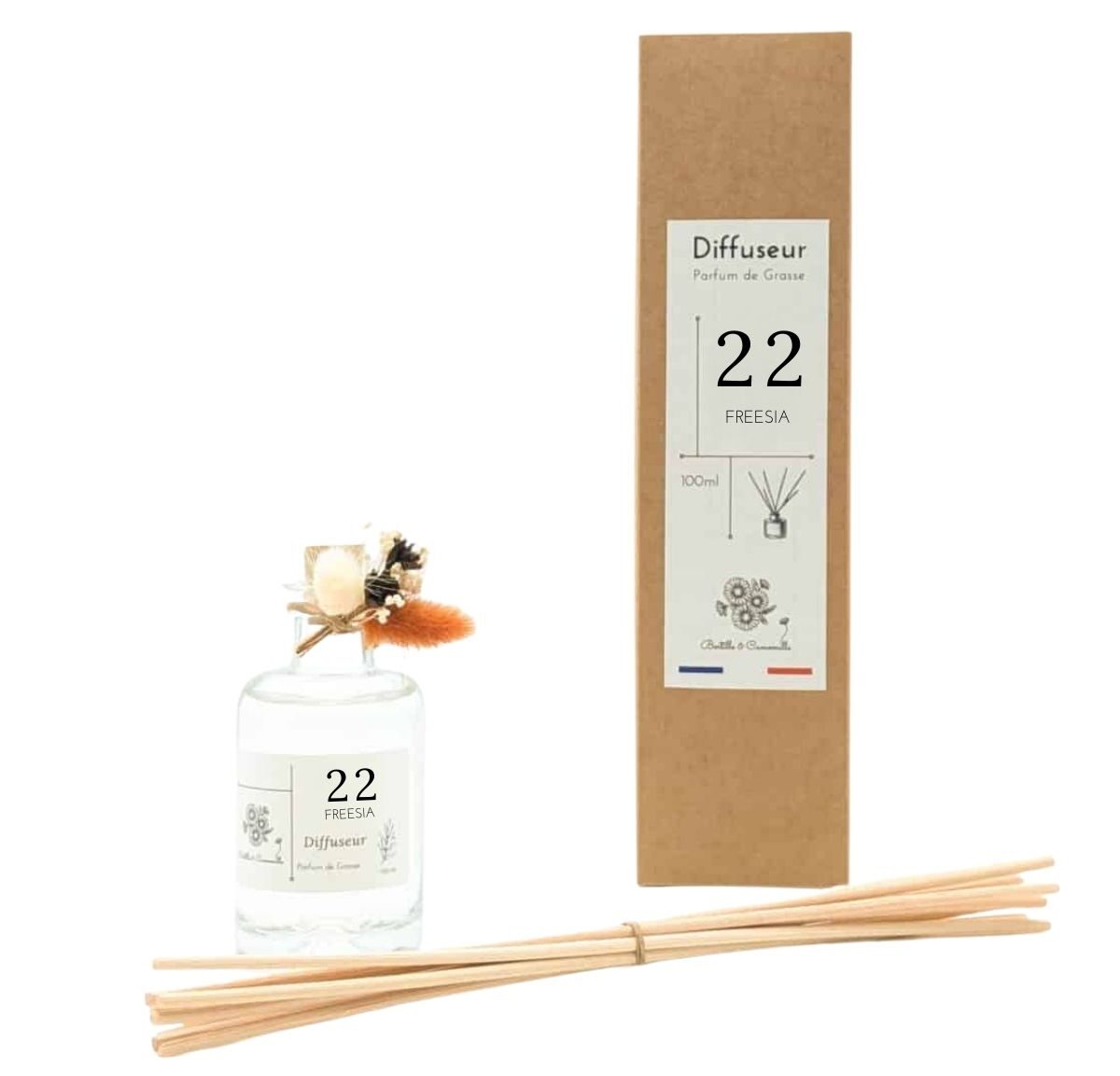 Diffuseur de Parfum en verre - Freesia