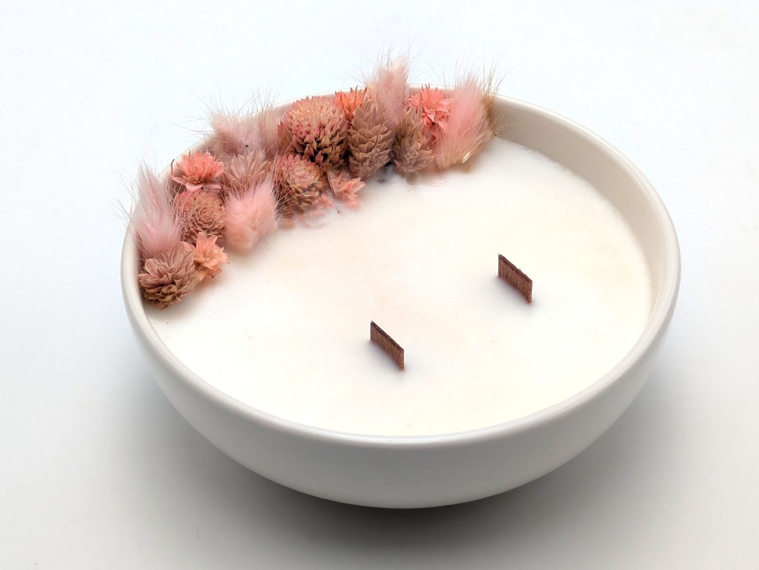 Bougie Fleurs Séchées - Parfumée Fleur de Tiaré – Image 2