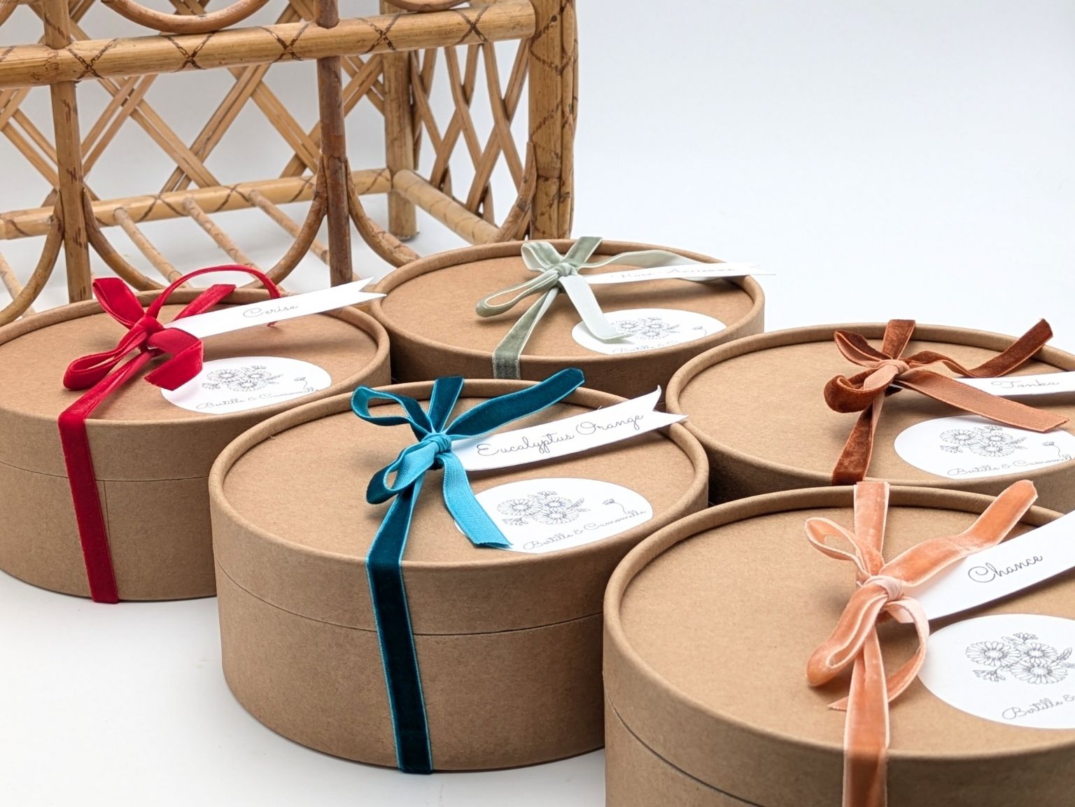 Bougie Fleurs Séchées - Parfumée Coton – Image 3