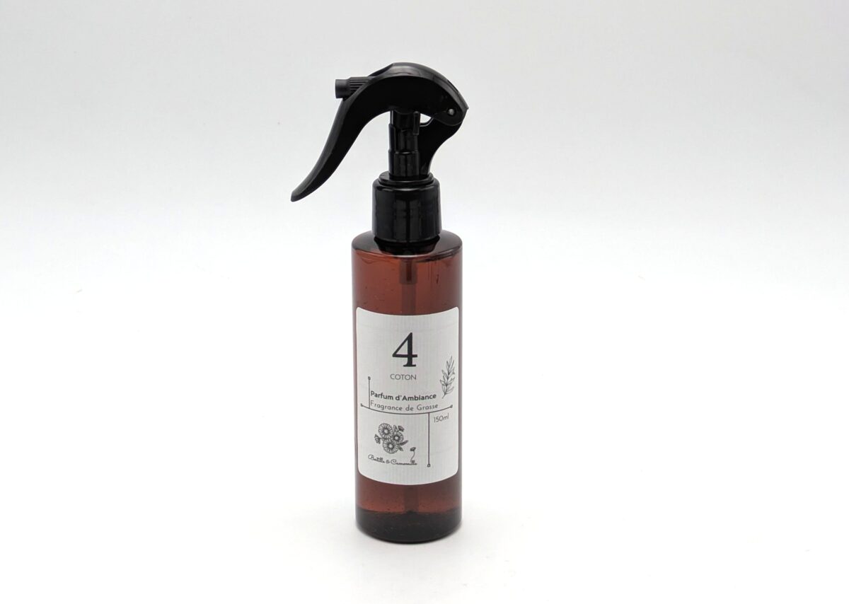 Spray d'ambiance parfum Coton.