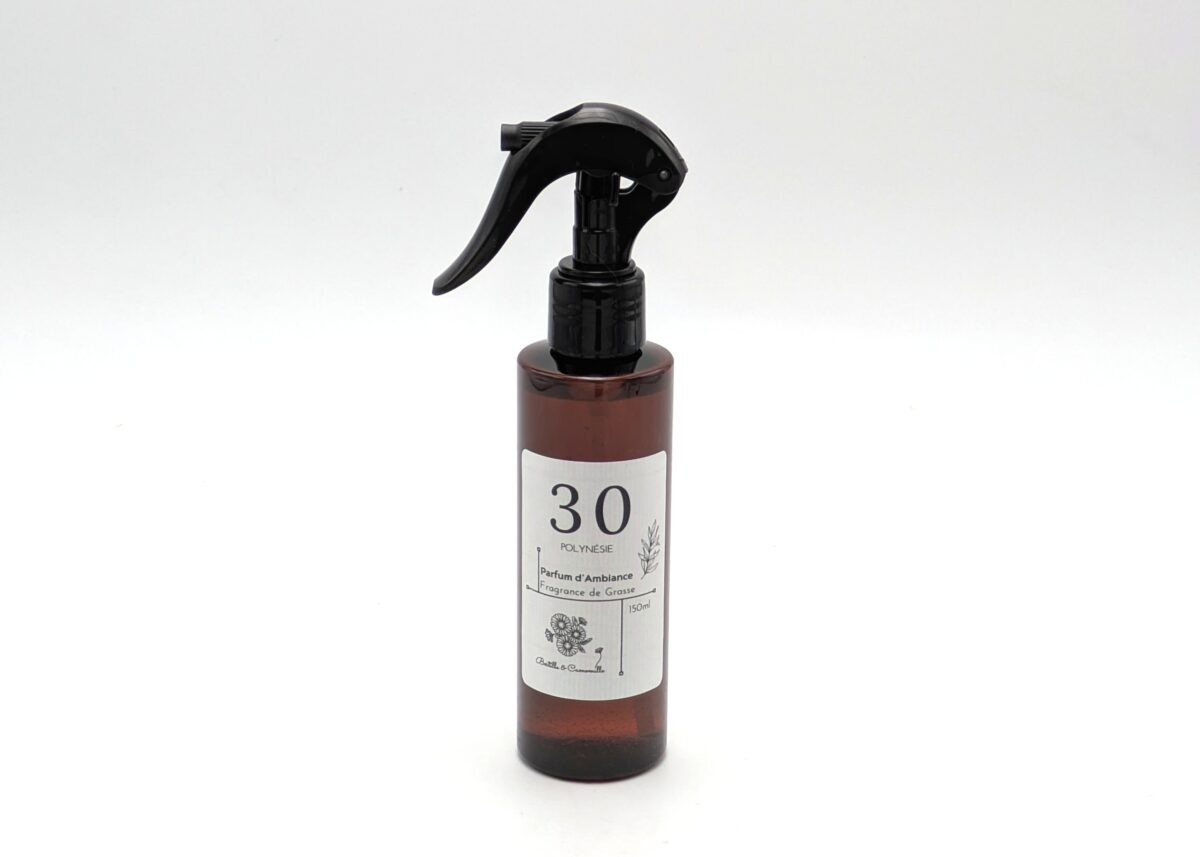 Spray d'ambiance parfum Polynésie 30.