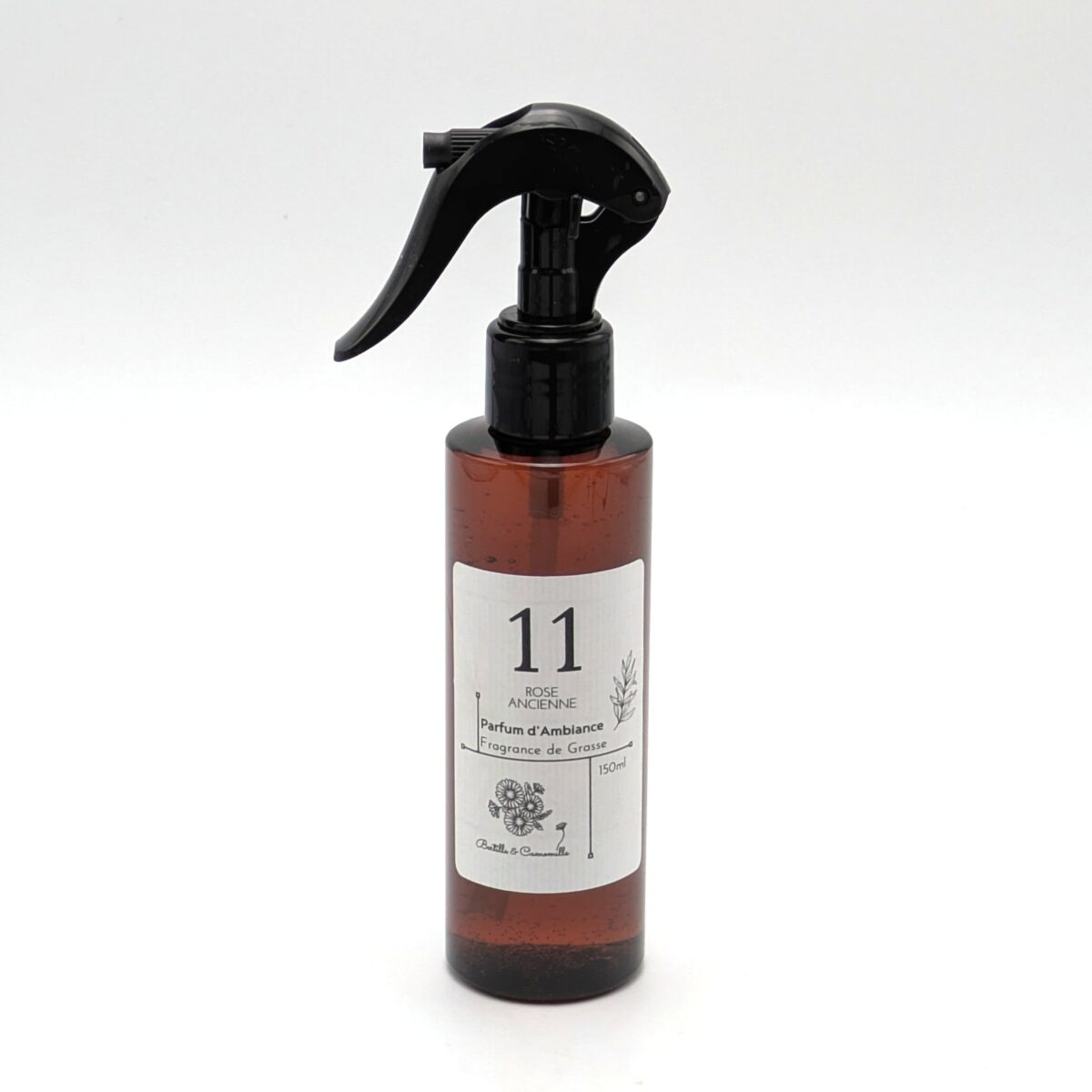 Spray d'ambiance rose ancienne 11.