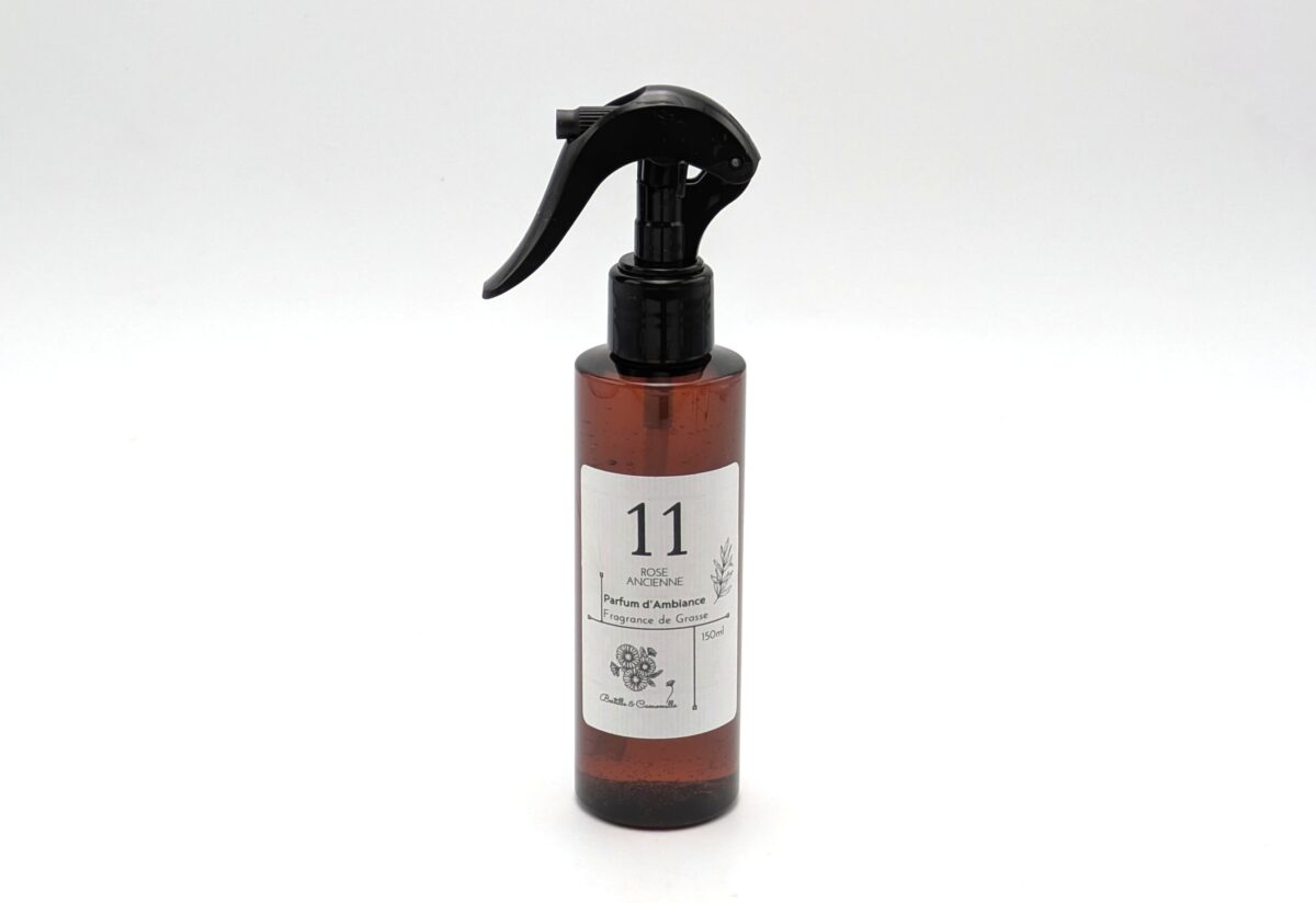 Spray d'ambiance rose ancienne 11.