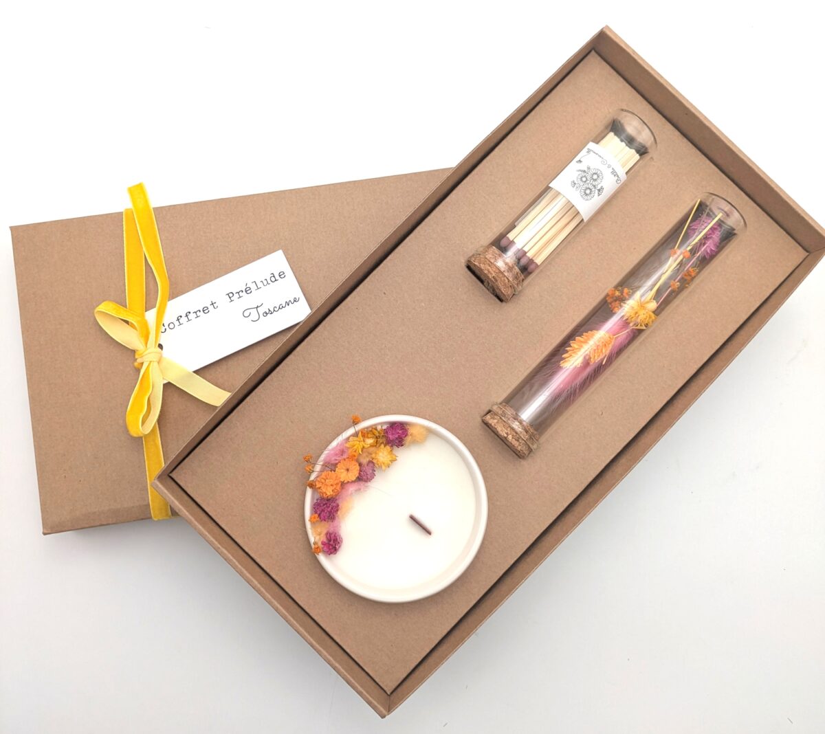 Coffret Bougie Prélude Toscane.