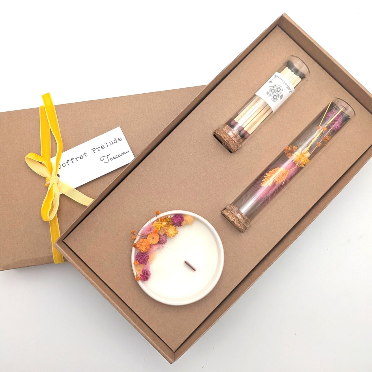 Coffret Bougie Prélude Toscane.