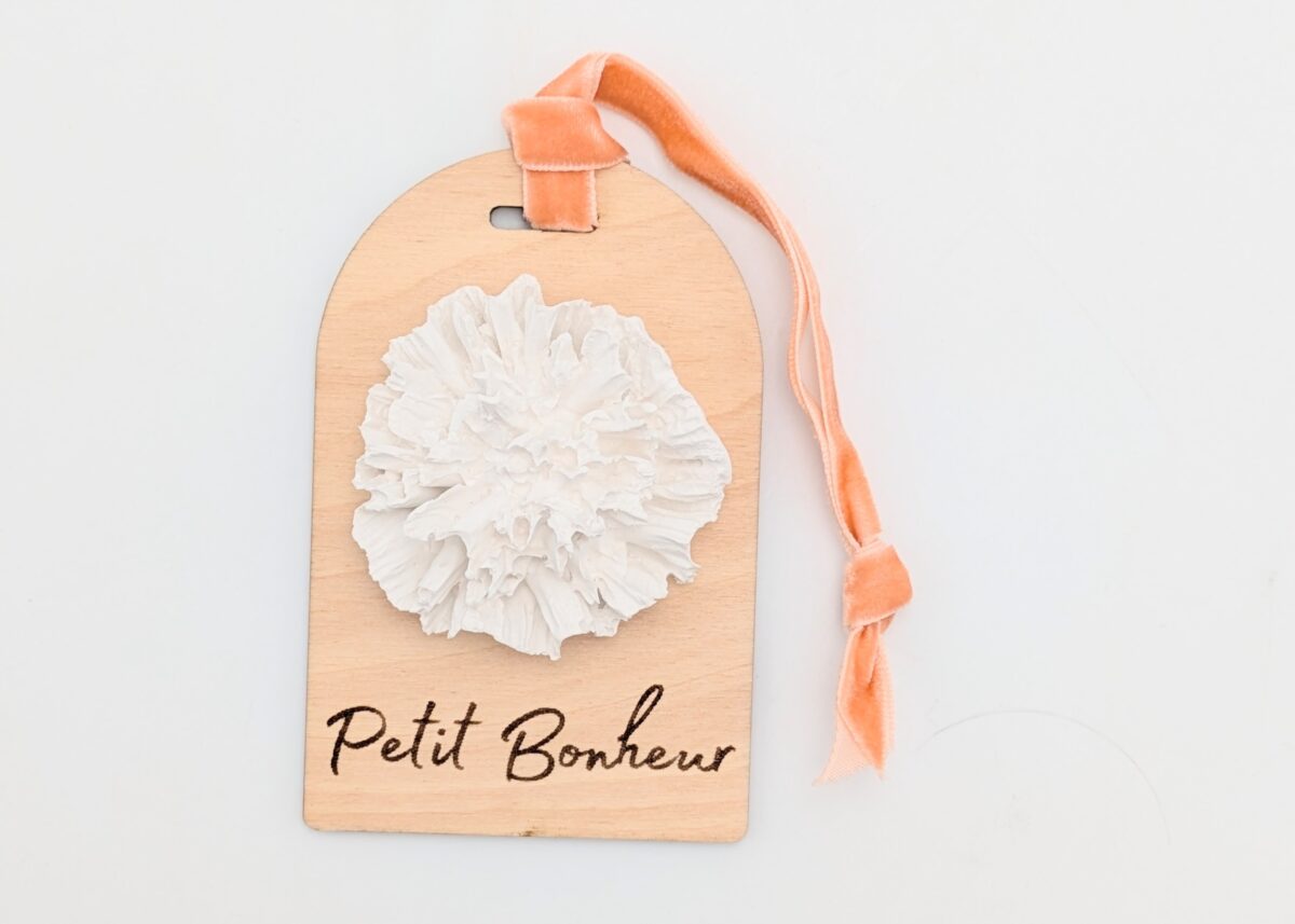 Décor en Plâtre Parfumé avec Message – Chance – Image 3