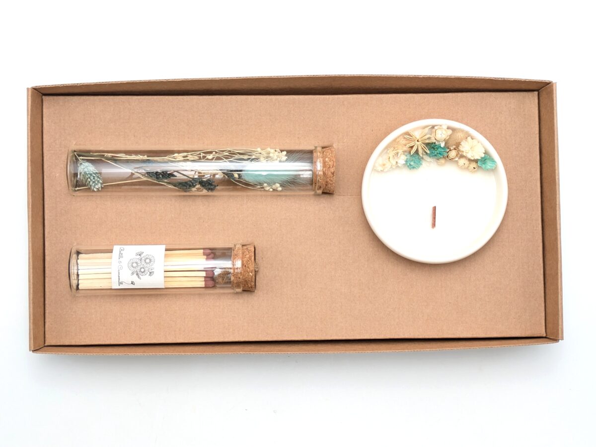 Coffret Bougie Prélude Polynésie.
