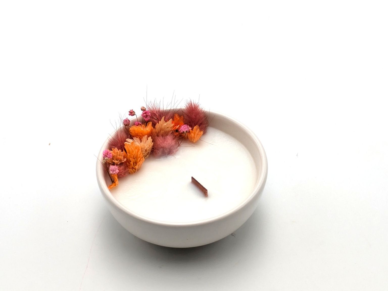 Mini Bougie Fleurs Séchées - Parfumée Chance – Image 2