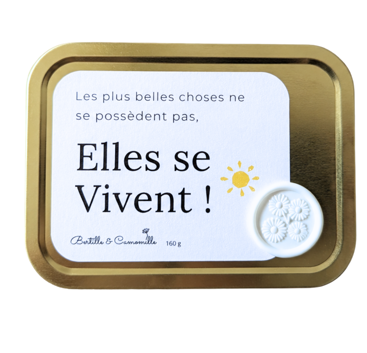 Grand Instant Cacheté Les plus belles choses ne se