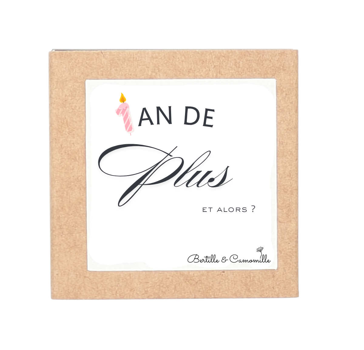 Un mot doux le plâtre parfumé 1 an de plus et Alors