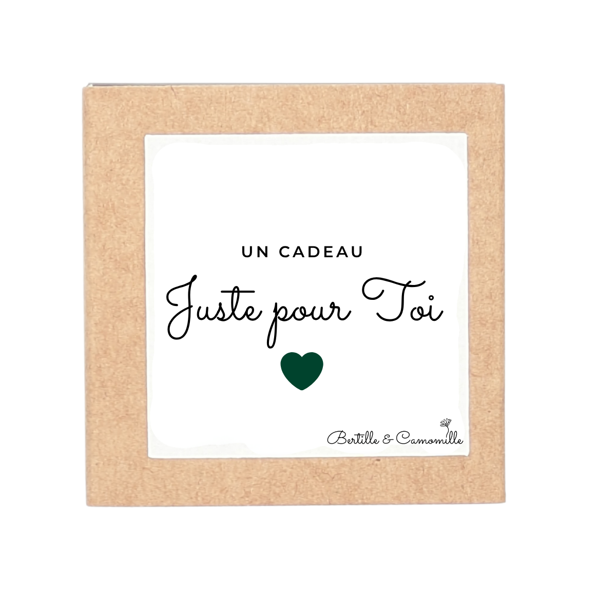 Un mot doux le plâtre parfumé Un cadeau juste pour toi